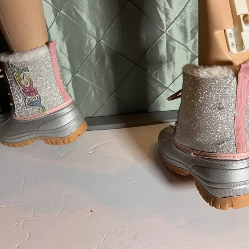 Juicy‎ Couture Girls Lil Quinto Drive Rain Boots Size 4 US *GS6